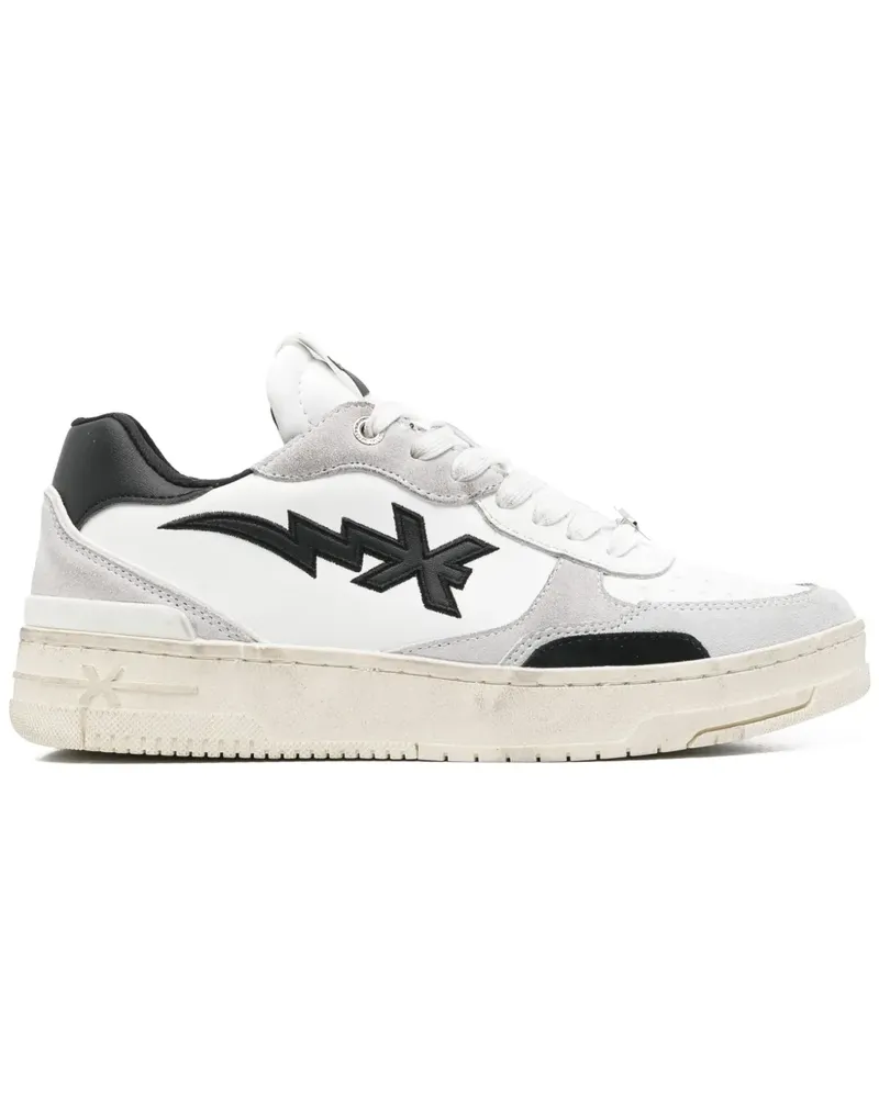 John Richmond Sneakers aus Leder Weiß