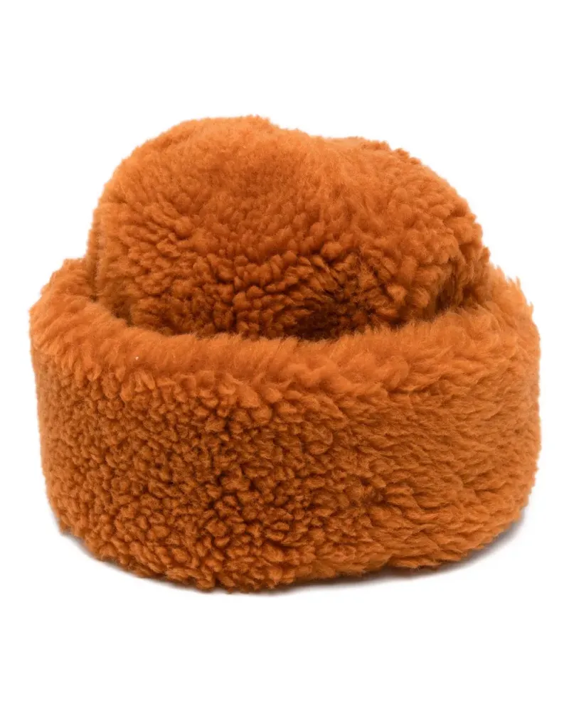 Sacai Hut aus Wollfilz - Orange Orange