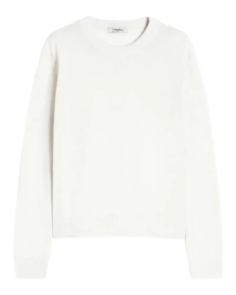 Max Mara Max Mara elbow patch sweater - Weiß Weiß