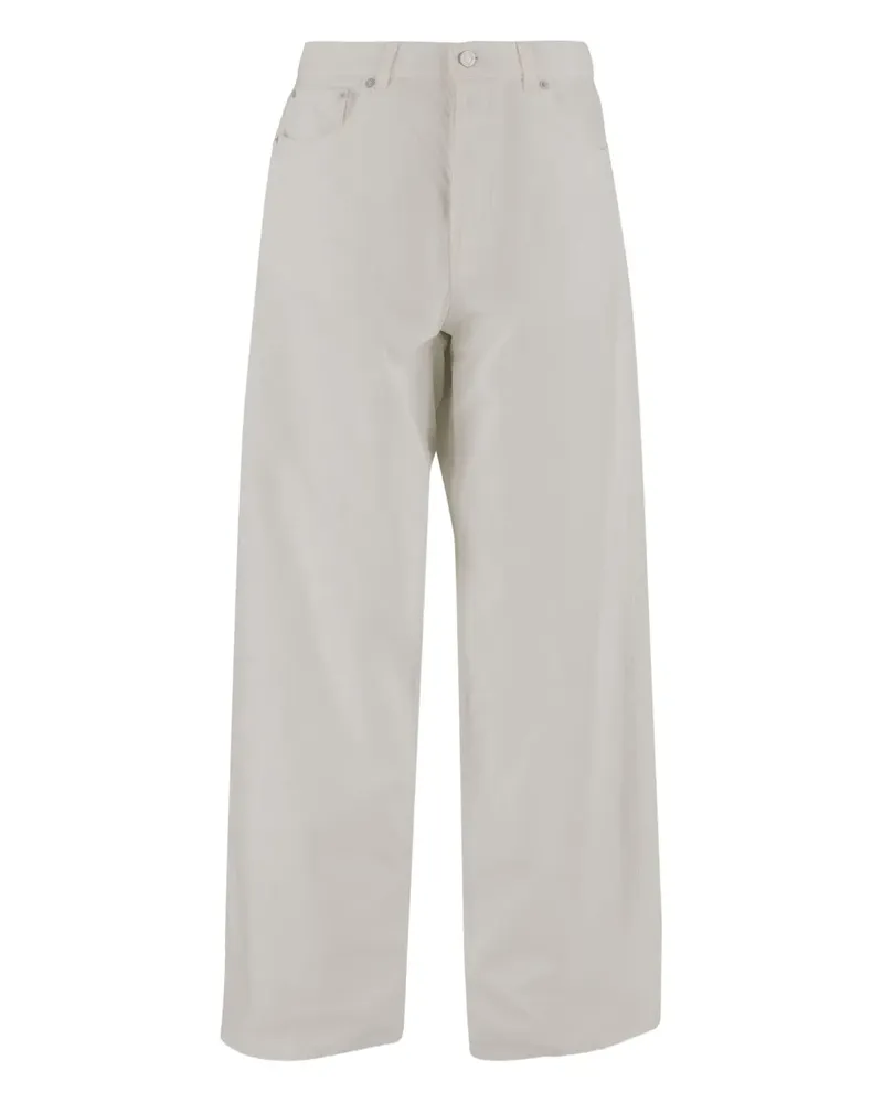 Haikure Jeans mit Logo-Patch - Nude Nude