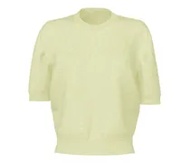 Strickoberteil mit Rundhalsausschnitt - Grün