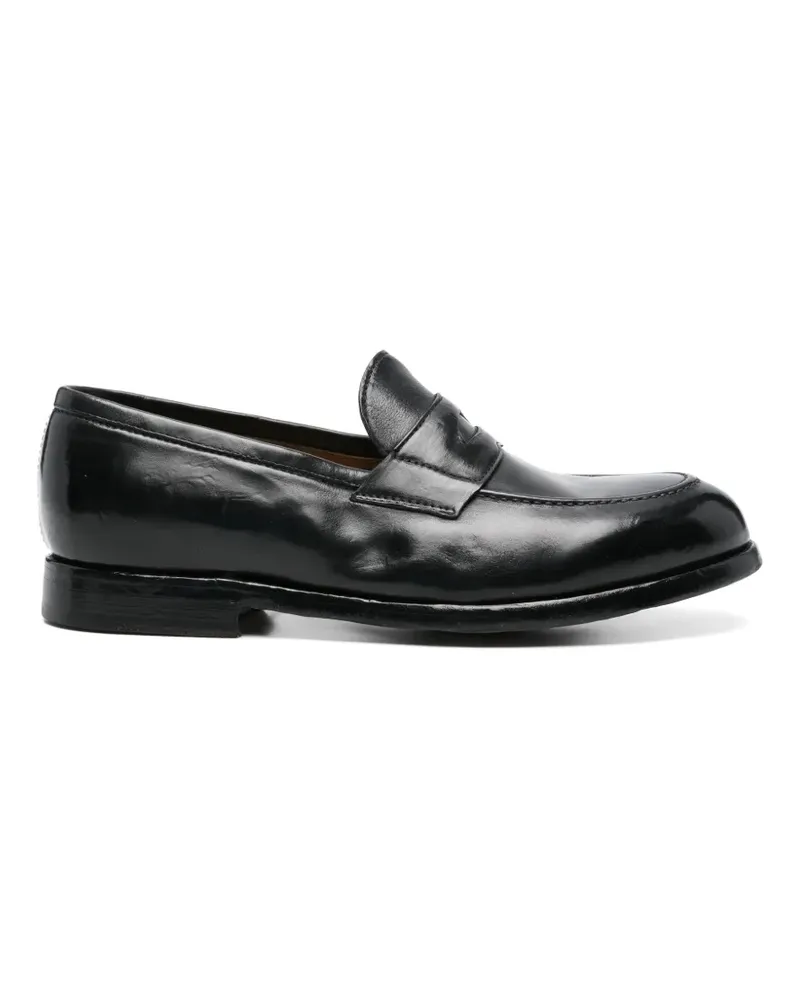 CENERE GB Klassische Penny-Loafer - Schwarz Schwarz