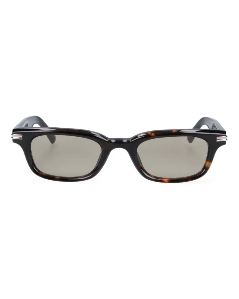 CHIMI Noct rectangle-frame sunglasses - Braun Braun