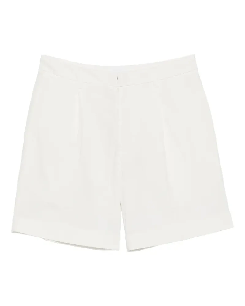 Dondup pleated turn-up shorts - Weiß Weiß