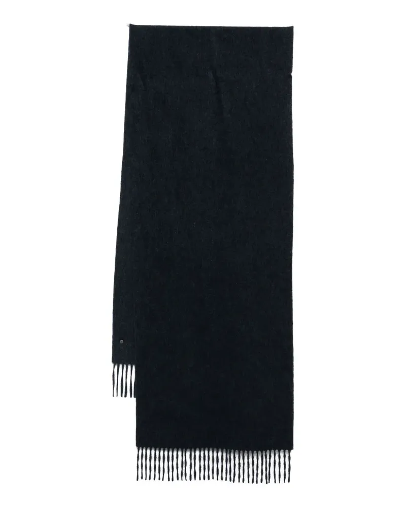 N.Peal Breiter Schal - Blau Blau