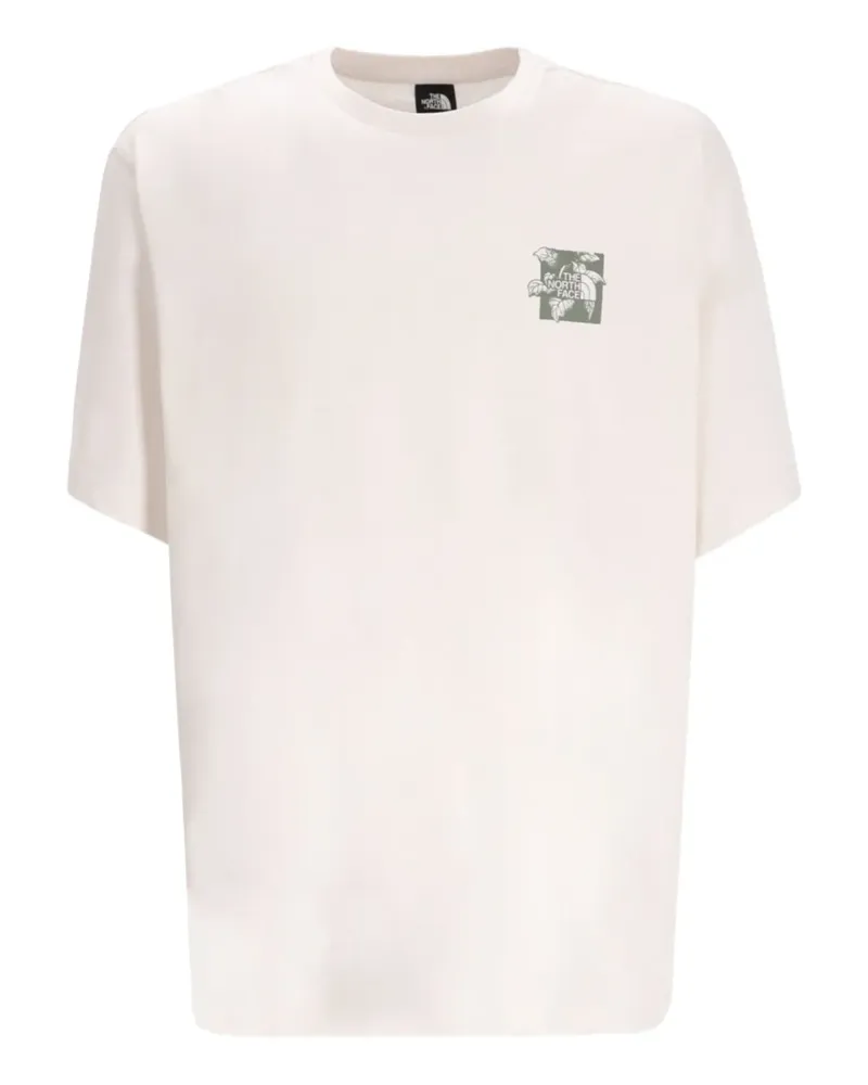 The North Face Connect T-Shirt mit grafischem Print - Nude Nude