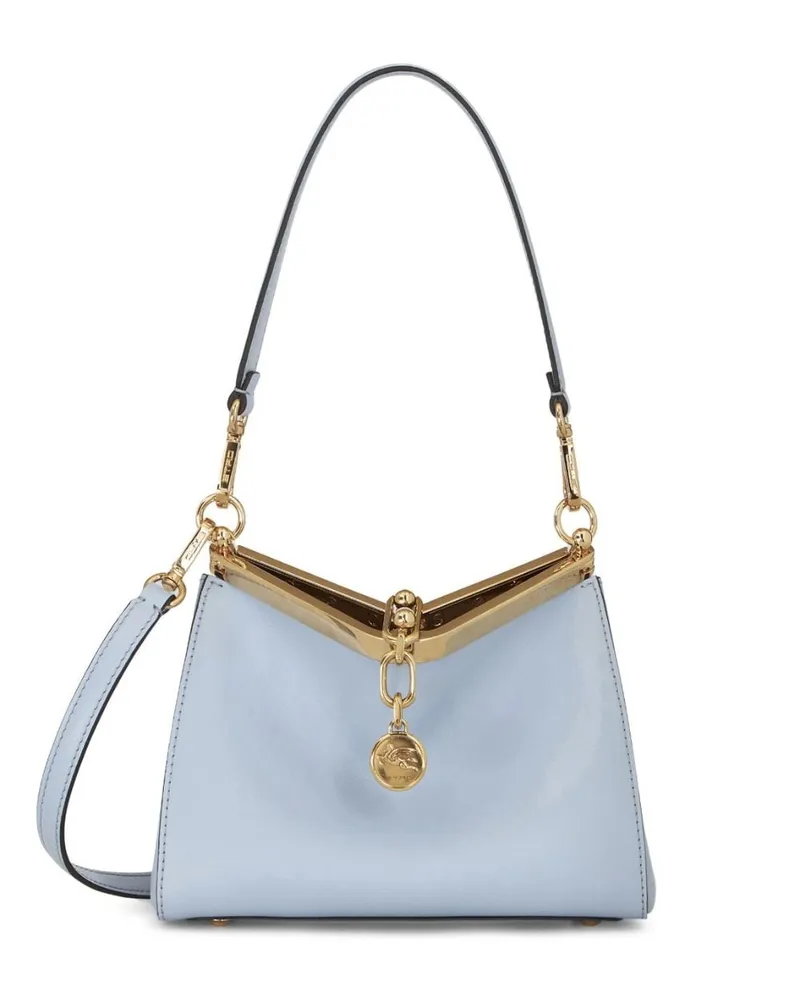 Etro Vela Schultertasche - Blau Blau