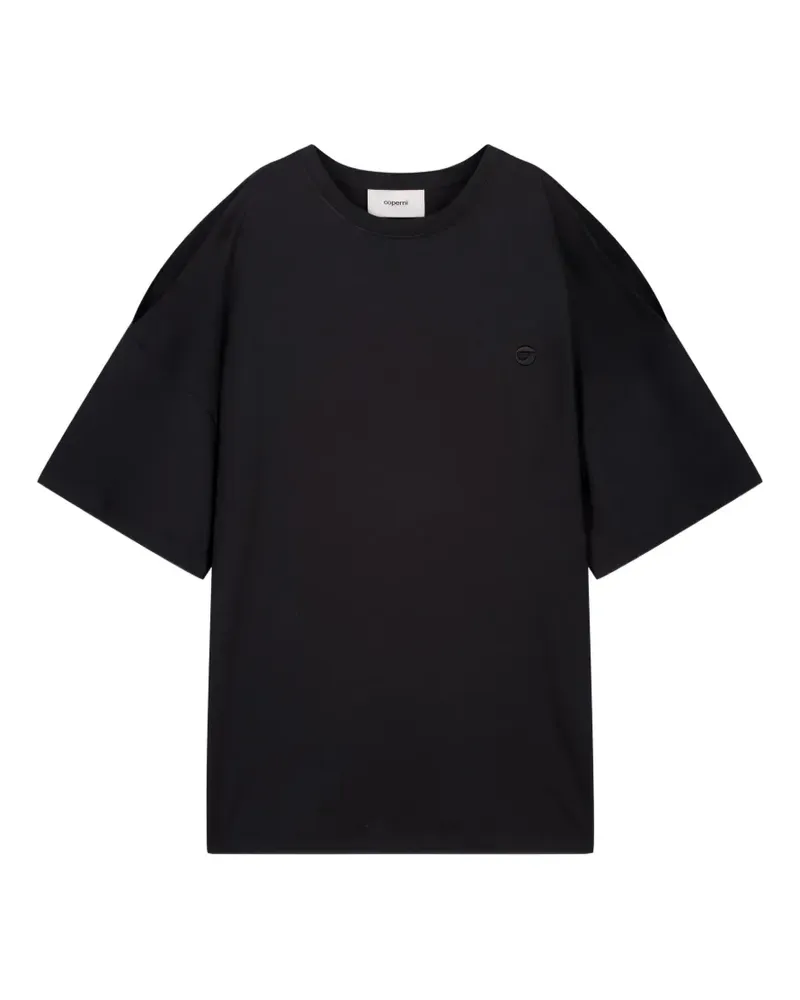 COPERNI T-Shirt mit Logo-Patch - Schwarz Schwarz
