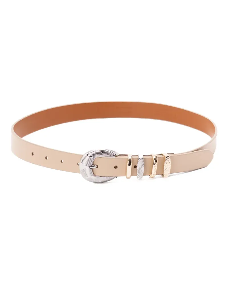 Twin-Set buckle belt - Nude Nude