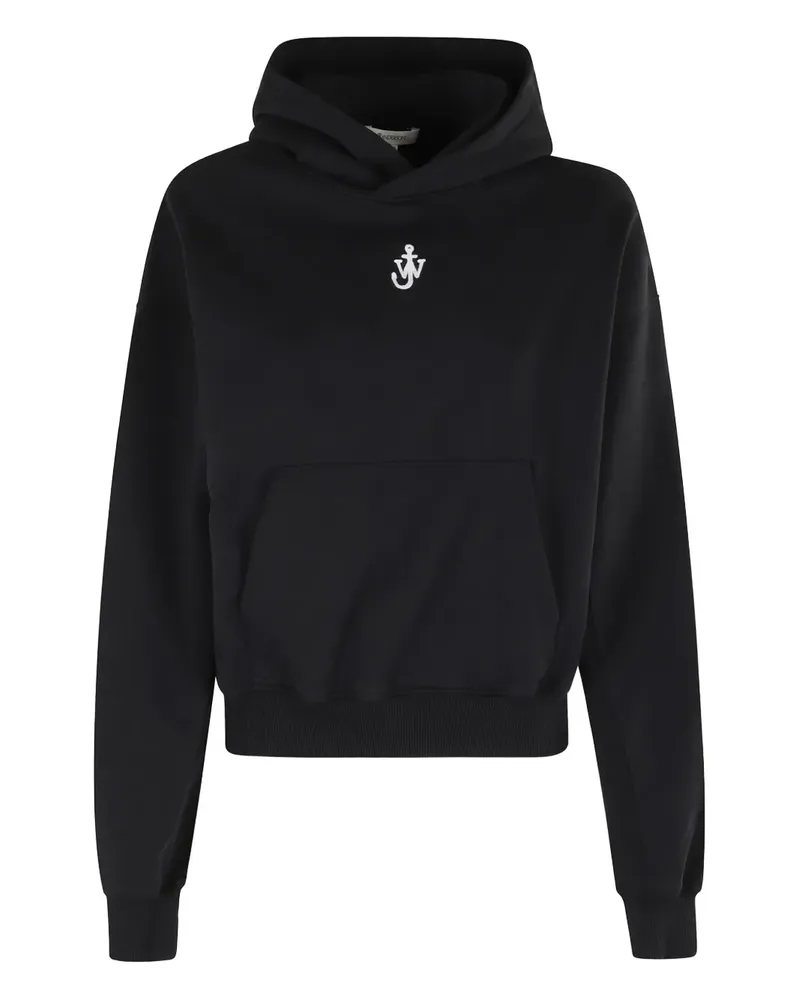 J.W.Anderson Hoodie mit Logo-Stickerei - Schwarz Schwarz