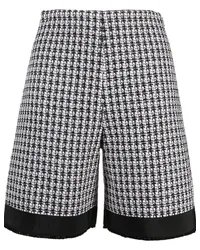 Moncler Hoch sitzende Shorts Schwarz