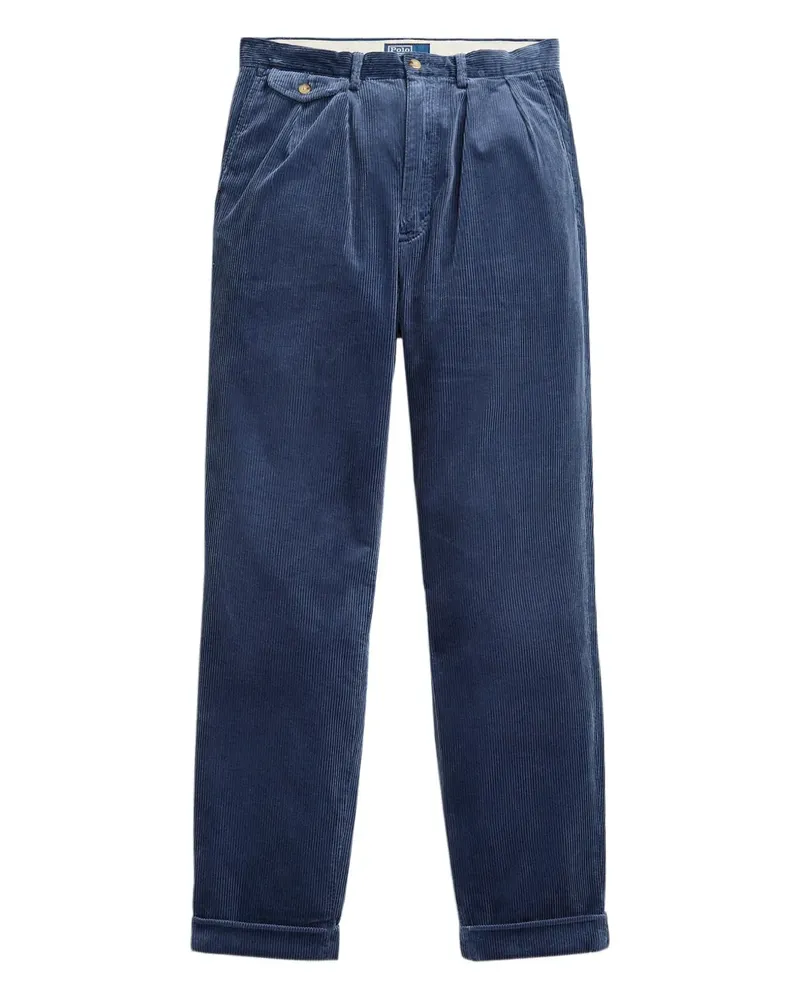 Ralph Lauren Cordhose mit Falten - Blau Blau