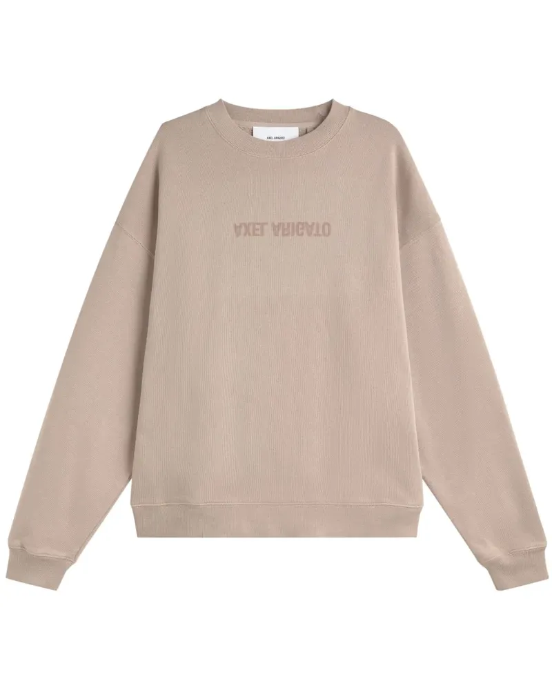 Axel Arigato Ausgeblichenes Distort Sweatshirt - 12 STONE GREY 12