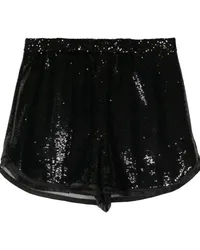 JUUN.J Shorts mit Pailletten Schwarz