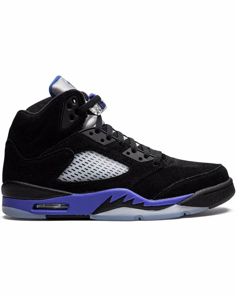 Jordan Air  5 Retro Racer Blue Sneakers - Schwarz Schwarz