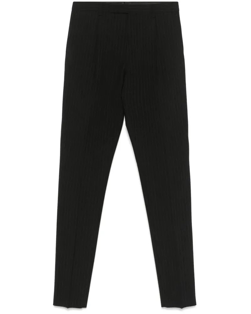 LARDINI Hose mit Nadelstreifen - Schwarz Schwarz