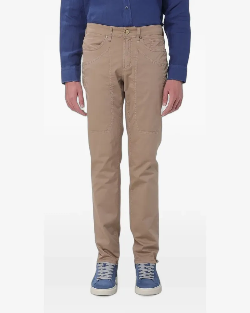 Jeckerson John slim-fit trousers - Nude Nude