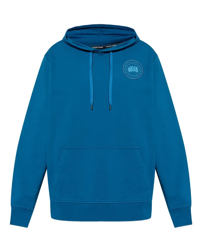 Canada Goose Huron Hoodie mit Logo-Stickerei - Blau Blau