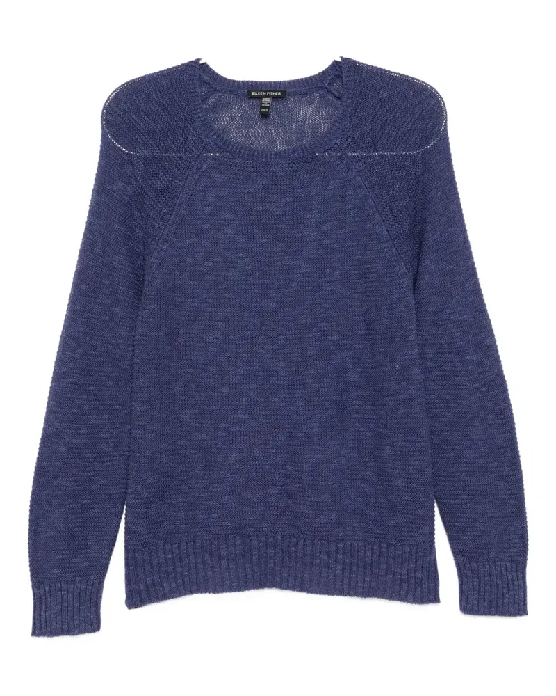 Eileen Fisher raglan jumper - Blau Blau