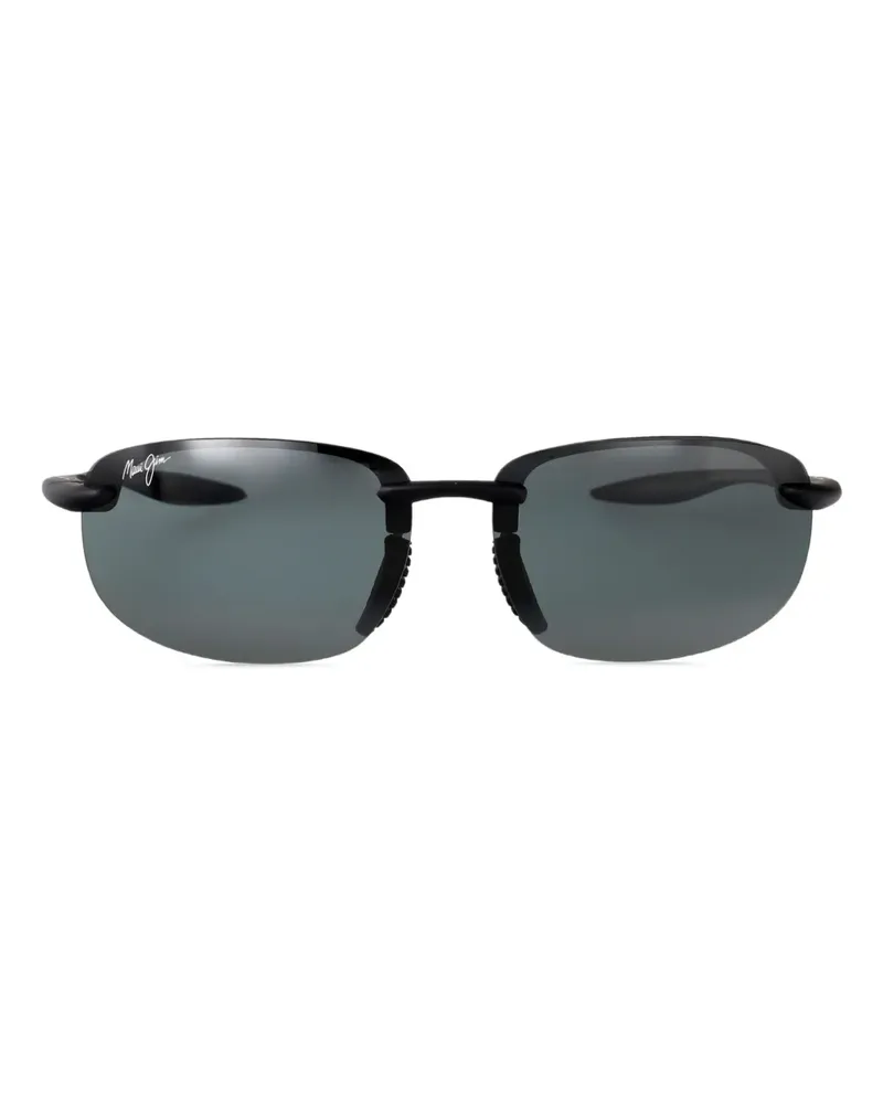 Maui Jim Ho'okipa Sonnenbrille - Schwarz Schwarz