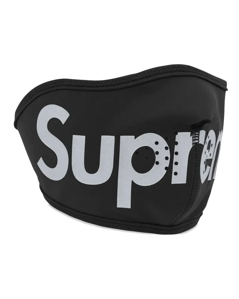 Supreme Being logo-print windstopper face mask - Schwarz Schwarz
