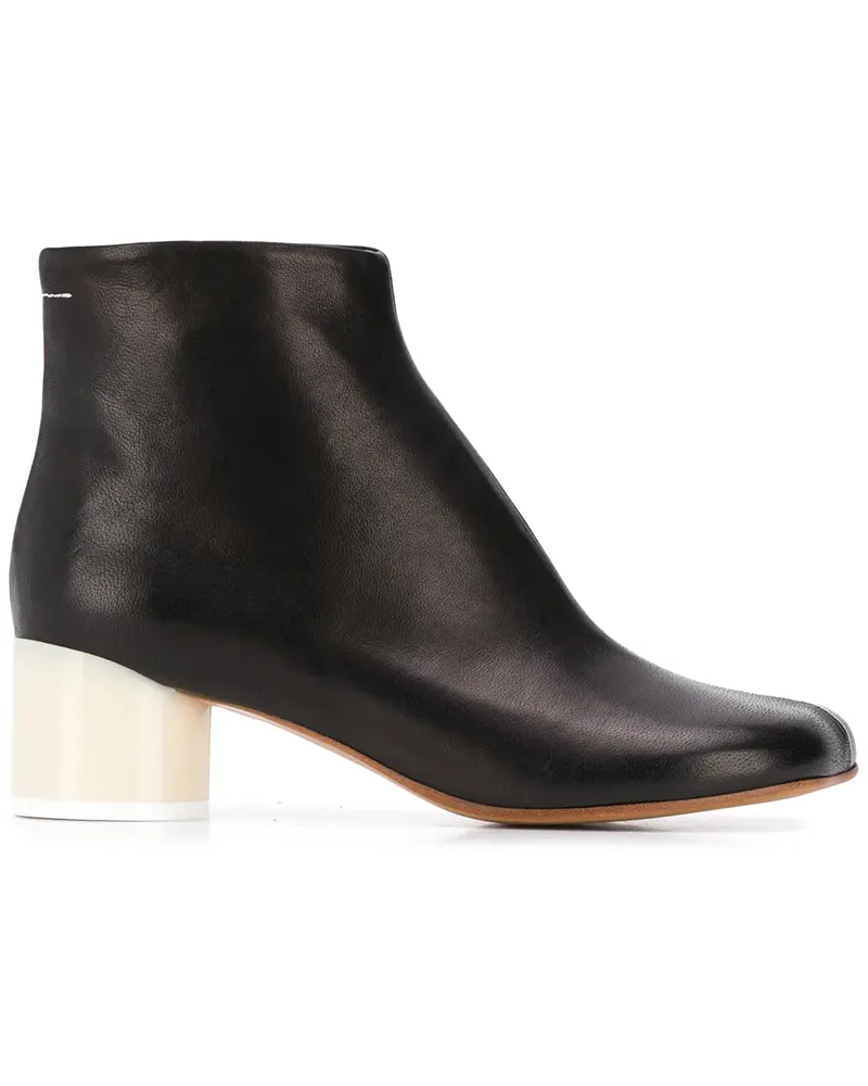 Maison Margiela Stiefeletten mit Blockabsatz - Schwarz Schwarz