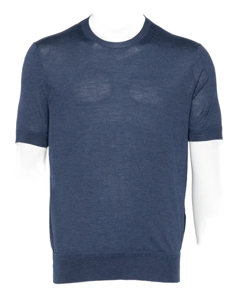 Tom Ford Kurzärmeliges T-Shirt - Blau Blau