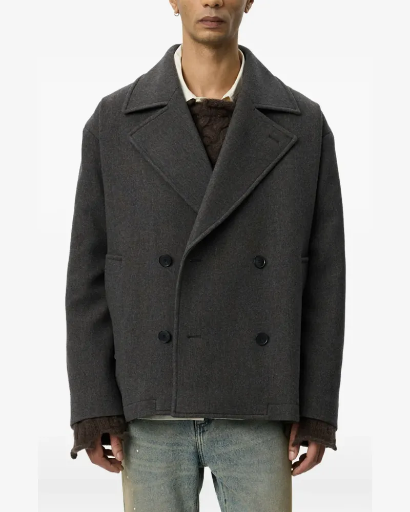 Mfpen Klassische Cabanjacke - Grau Grau