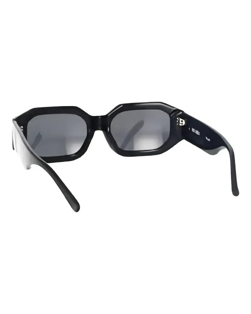 ATTICO Sonnenbrille mit geometrischem Gestell - Schwarz Schwarz