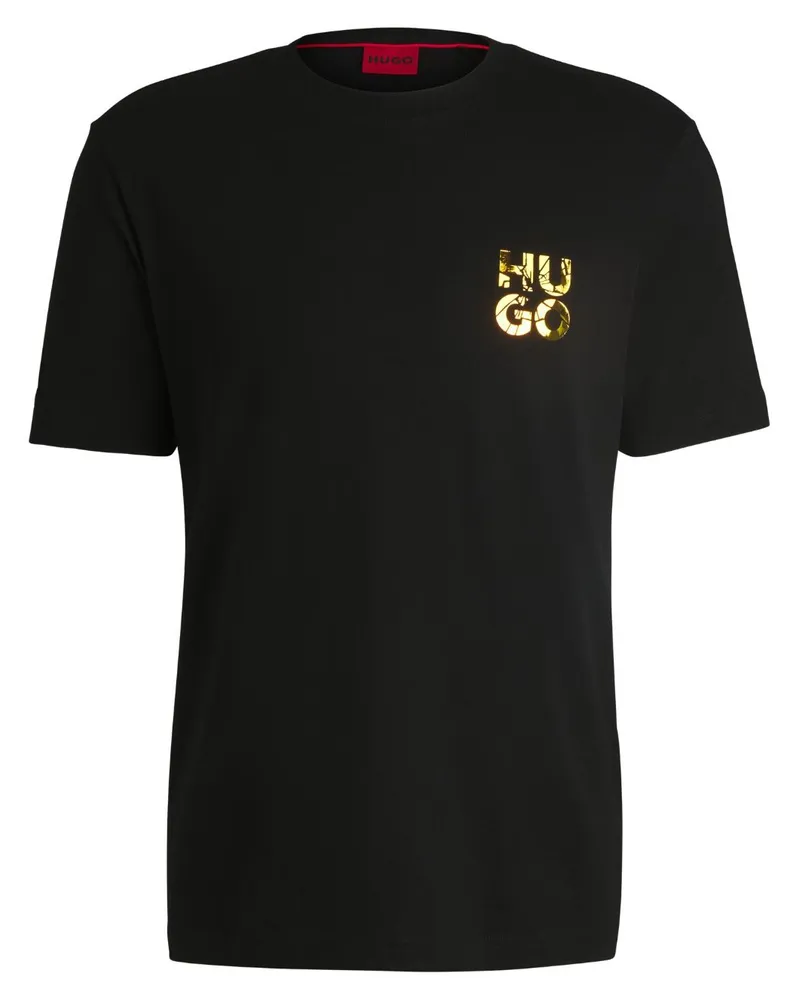 HUGO BOSS Klassisches T-Shirt - Schwarz Schwarz