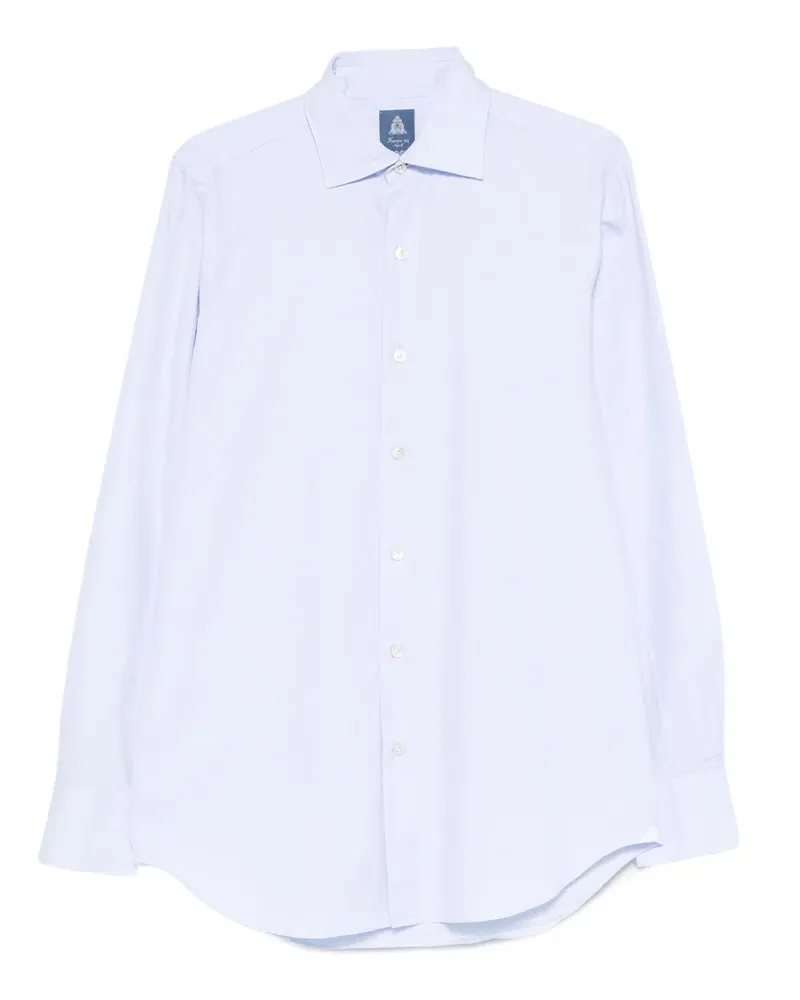 Finamore 1925 buttoned shirt - Blau Blau