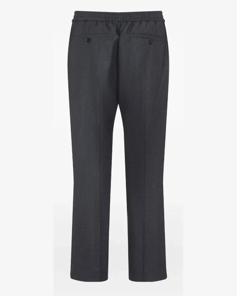 AMI Paris Hose mit elastischem Bund - Grau Grau