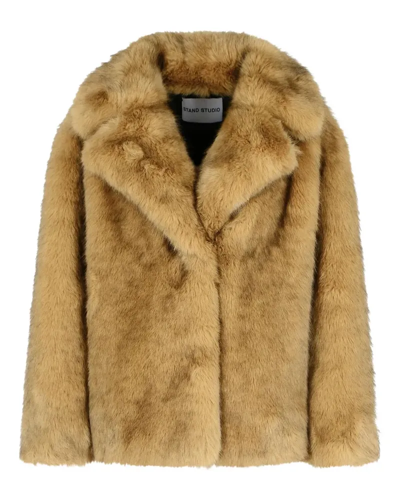 STAND Valentina lapel jacket - Nude Nude