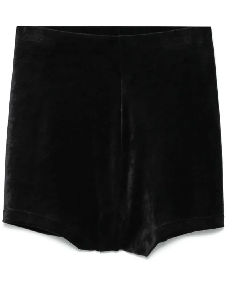 Rick Owens Lilies Dirt Bolan Cut Off Shorts - Schwarz Schwarz