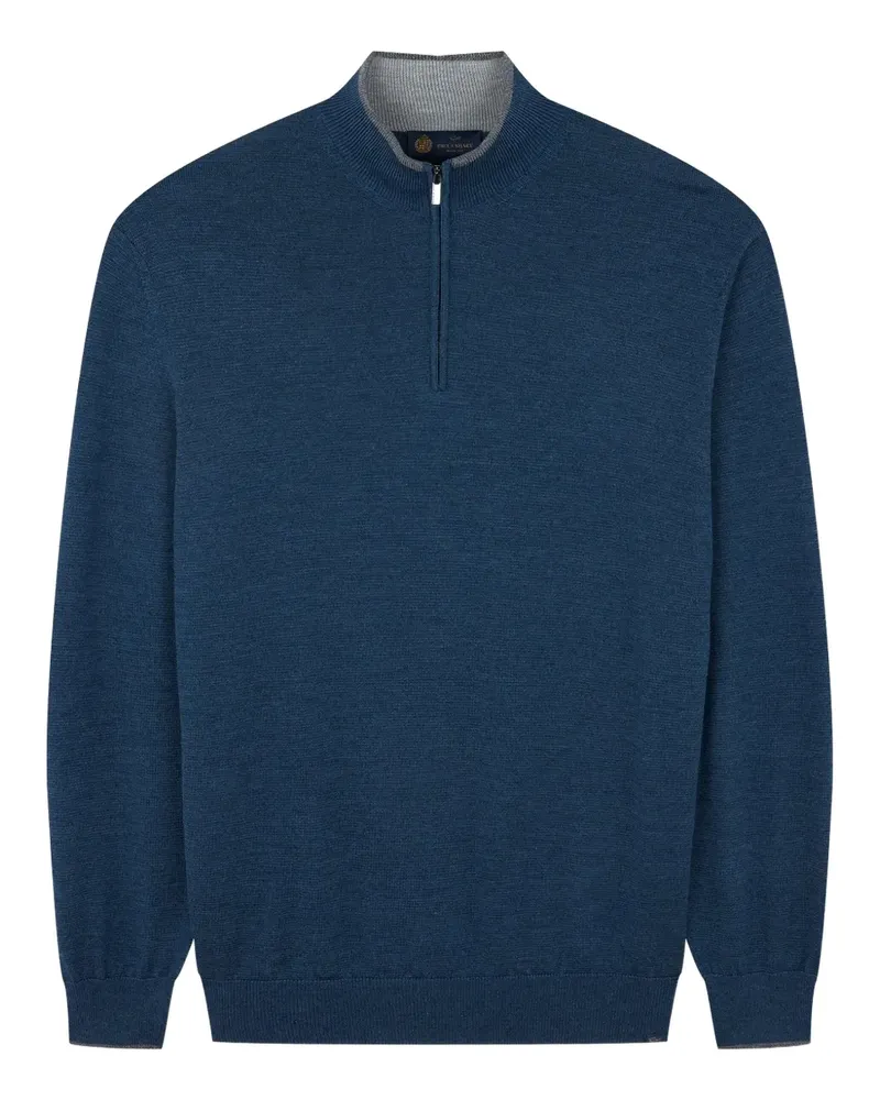 Paul & Shark Pullover mit Reißverschluss - Blau Blau