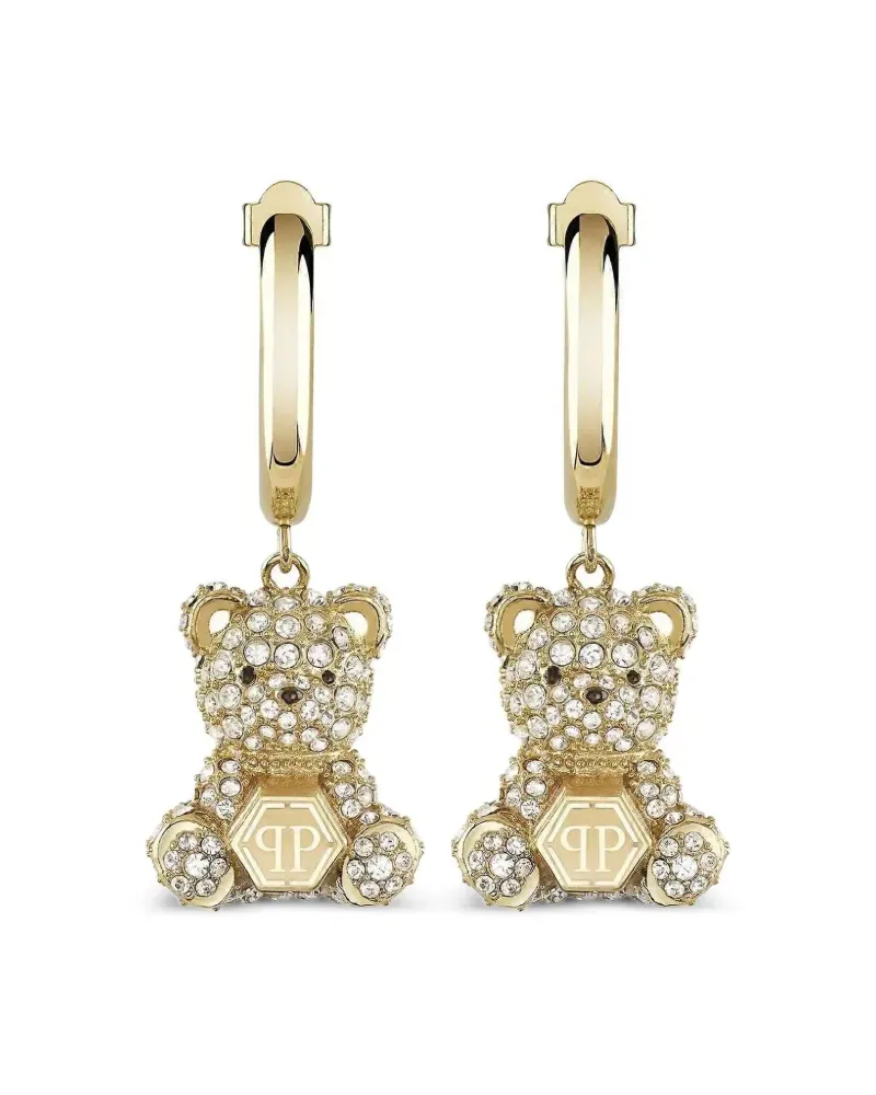 Philipp Plein Teddy Valentine Creolen - Gold Gold