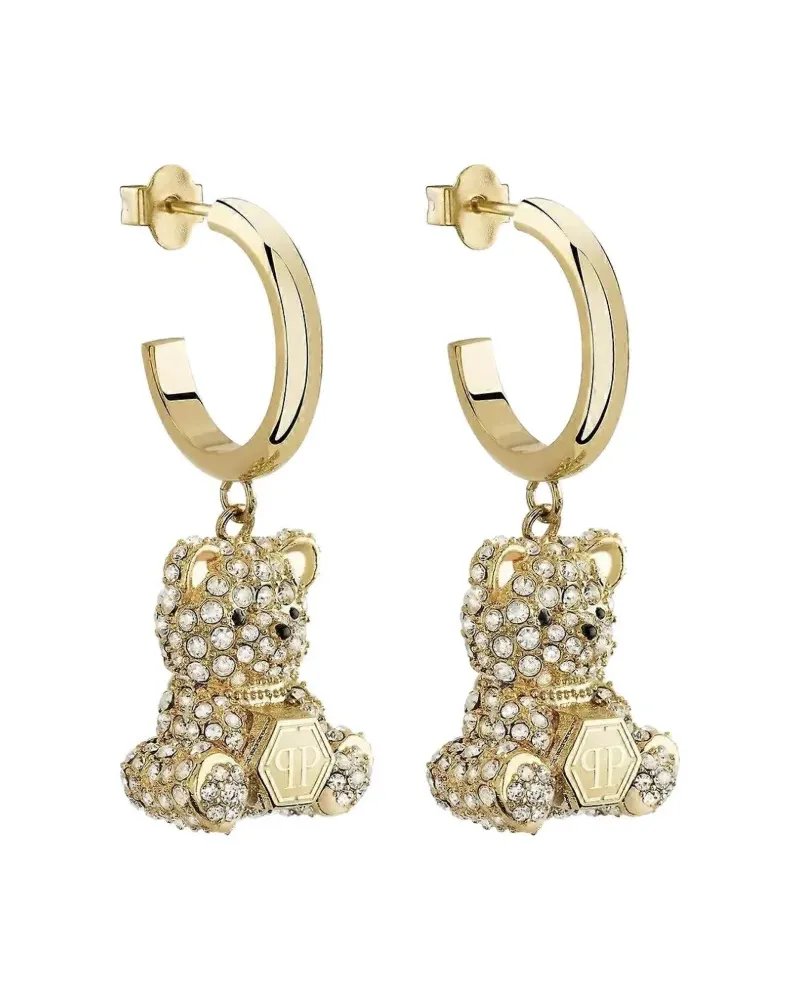 Philipp Plein Teddy Valentine Creolen - Gold Gold