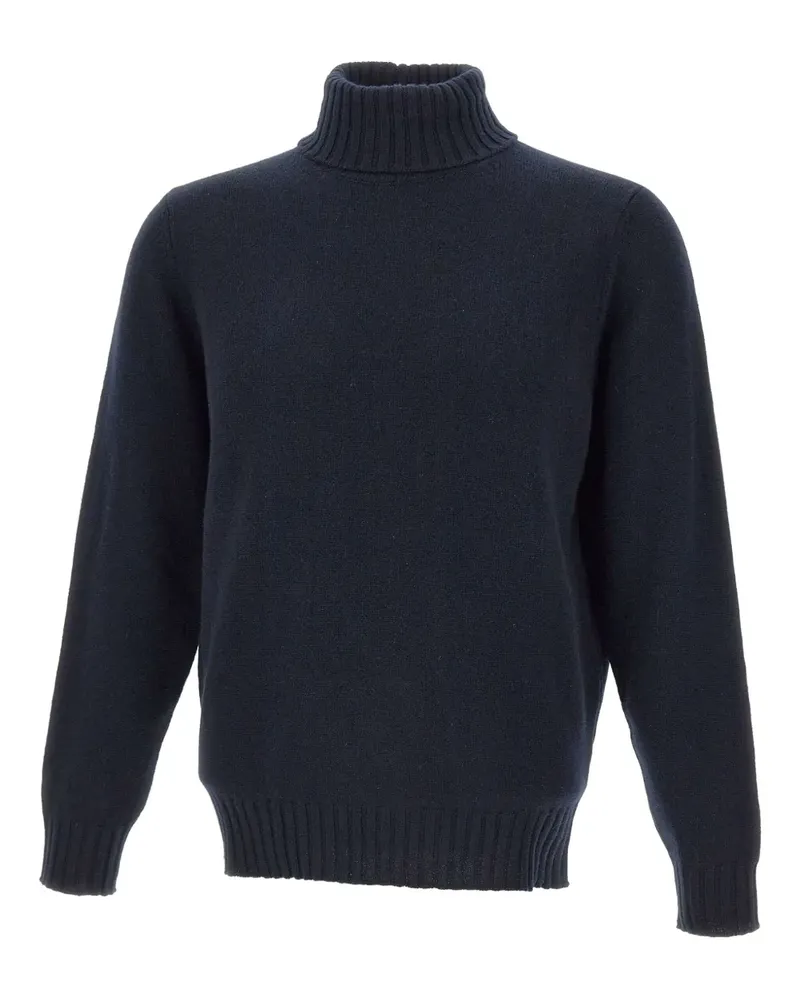 Filippo de Laurentiis Gerippter Pullover - Blau Blau