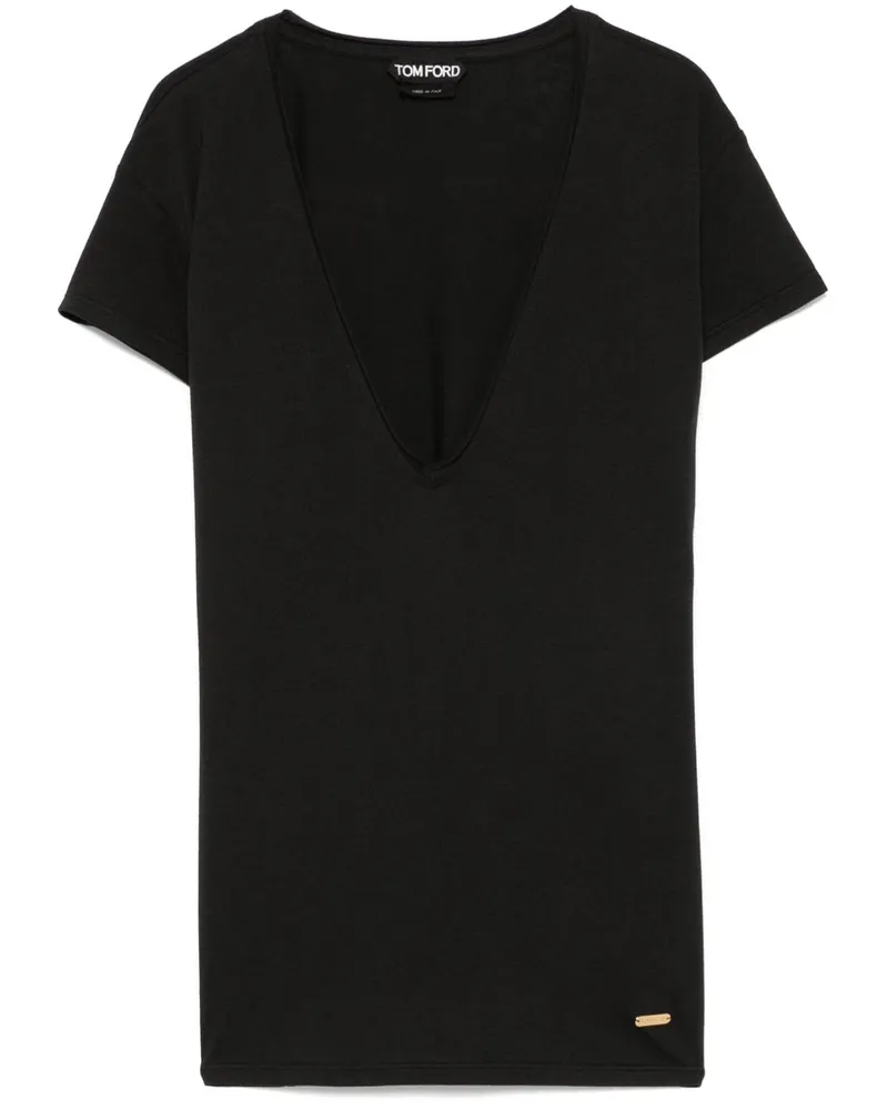Tom Ford T-Shirt aus Jersey - Schwarz Schwarz