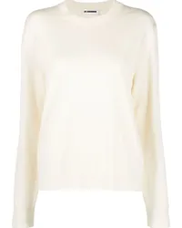 Jil Sander Rollkragenpullover aus Schurwolle Nude