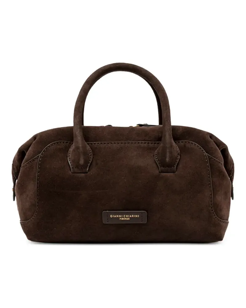 Gianni Chiarini suede tote bag - Braun Braun