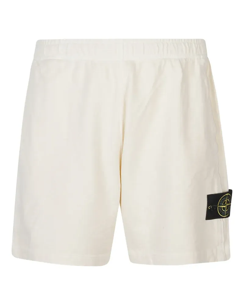 Stone Island cotton shorts - Nude Nude