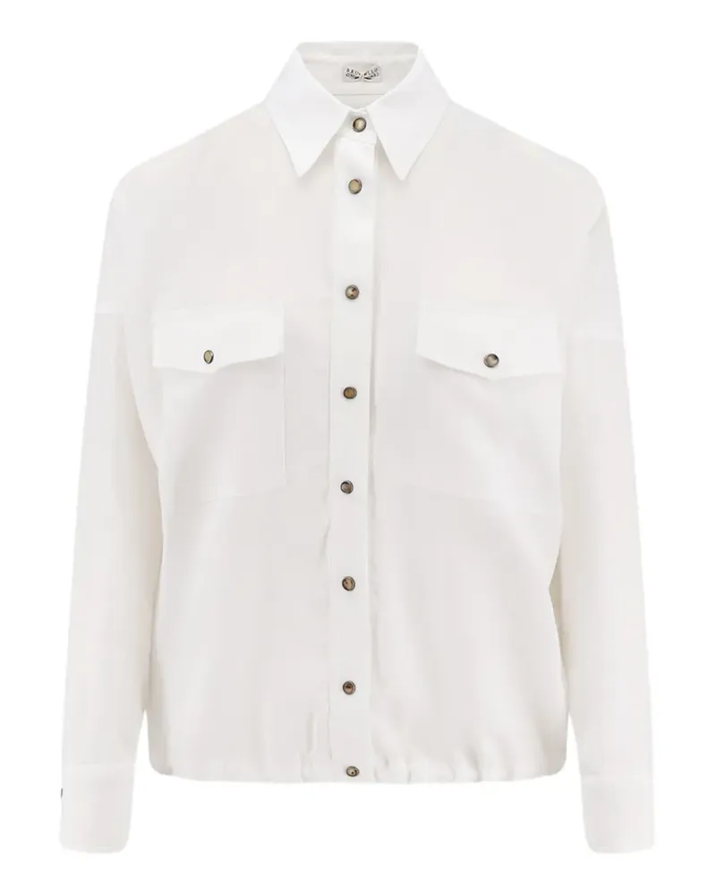 Brunello Cucinelli buttoned pocket shirt - Weiß Weiß