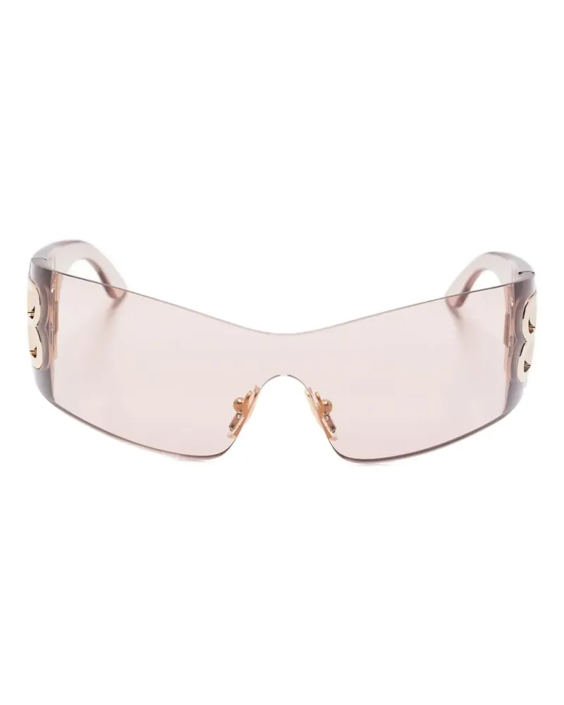 Balenciaga Bossy Sonnenbrille - Rosa Rosa