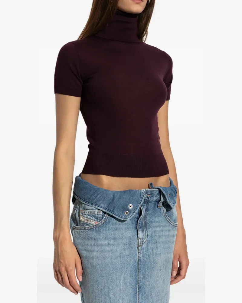 Dsquared2 roll-neck short-sleeve sweater - Rot Rot