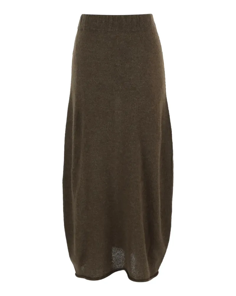 Lauren Manoogian fine-knit elasticated maxi skirt - Grün Grün