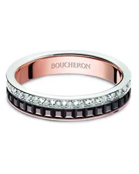 Boucheron 18kt Quatre Classic Rotgoldring Rosa