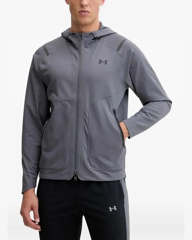 Under Armour Jacke mit Reißverschluss - Grau Grau