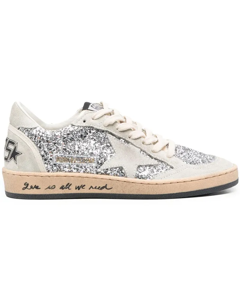 Golden Goose Ballstar Sneakers - Nude Nude