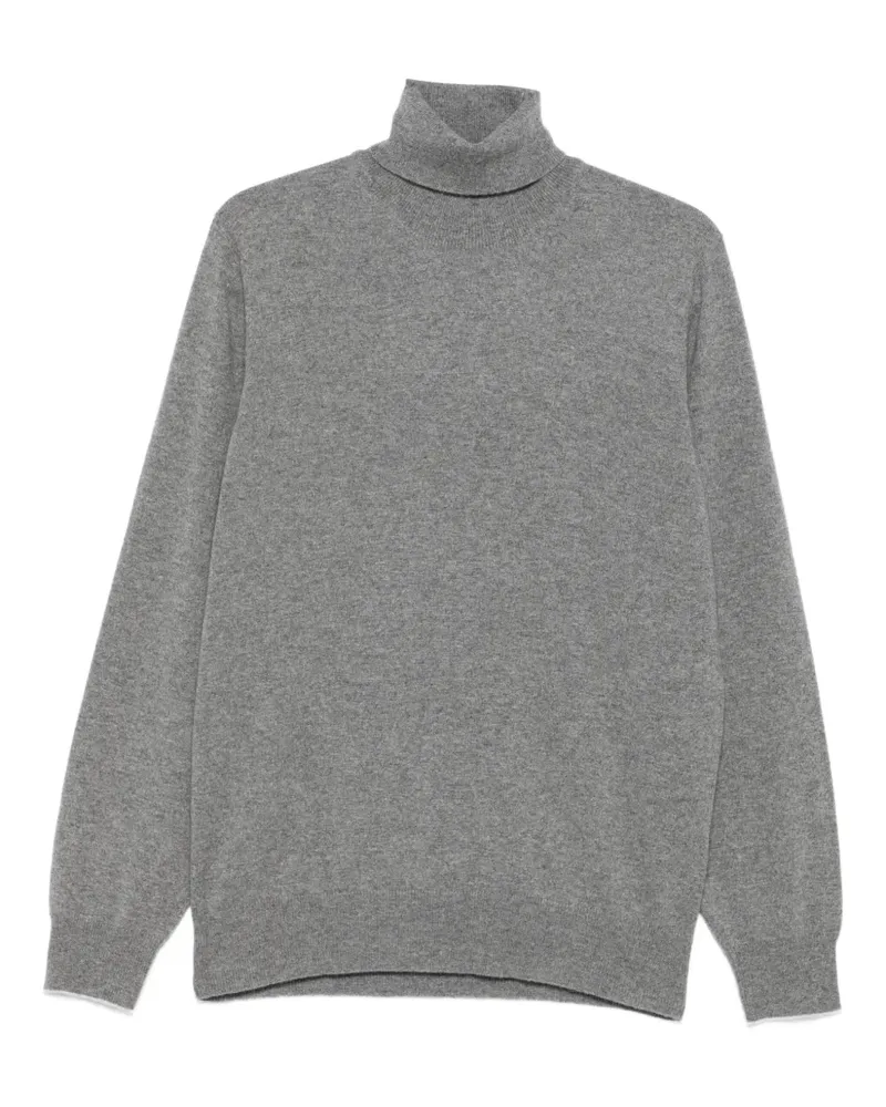 Brunello Cucinelli Rollkragenpullover aus Kaschmir - Grau Grau